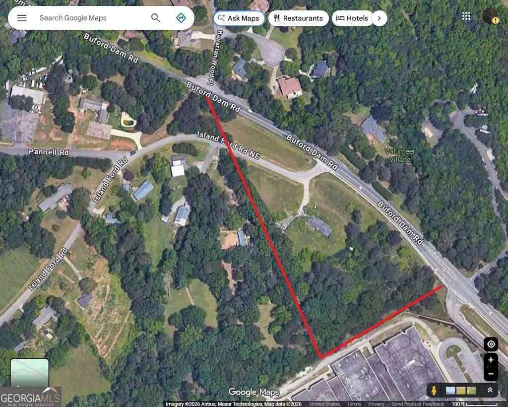 Vacant Land For Sale - 1185 Buford Dam Road<br/> Gwinnett County, Buford, GA 30518