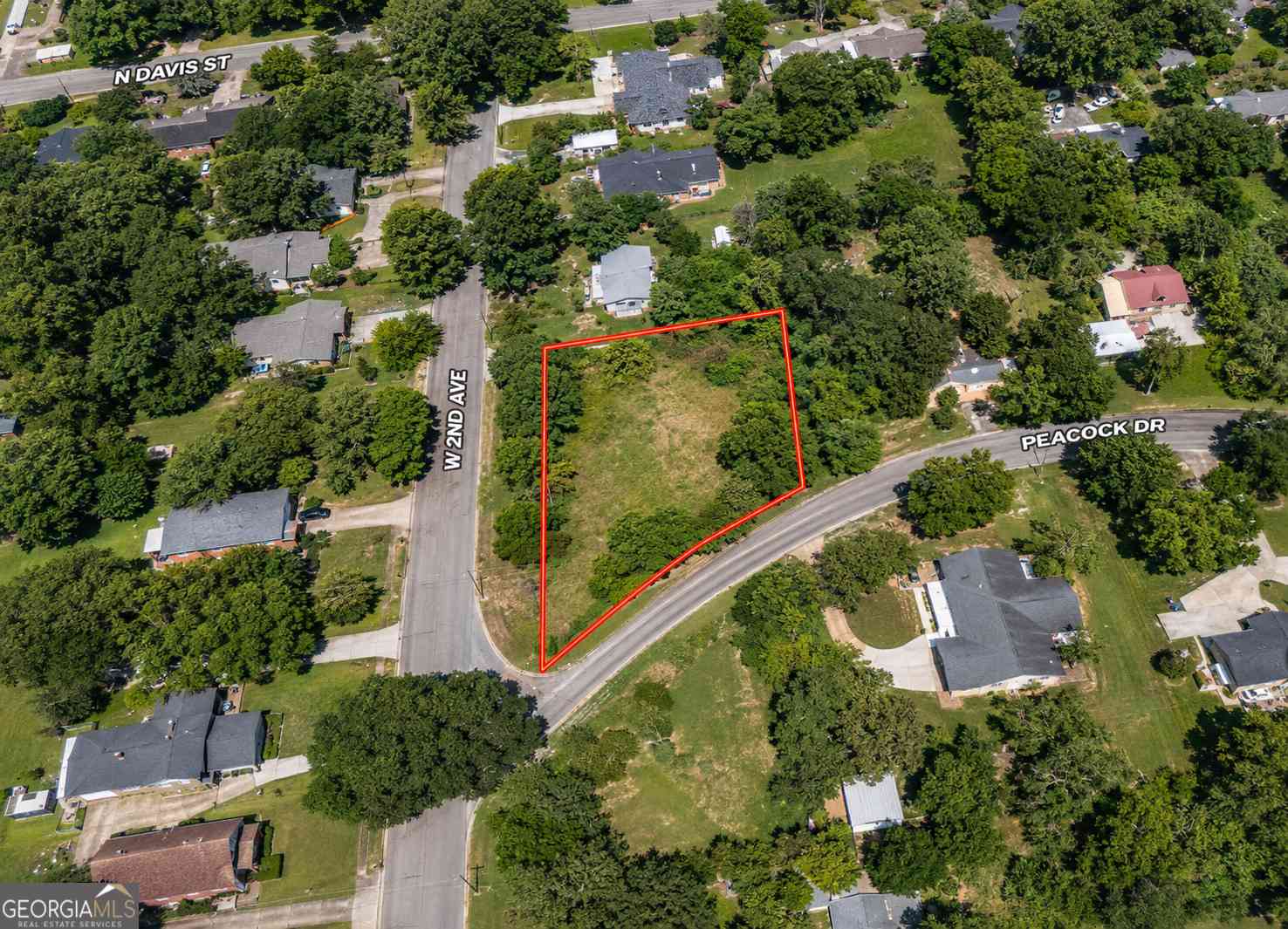 Vacant Land For Sale - 905 Peacock Drive<br/> Dougherty County, Albany, GA 31701