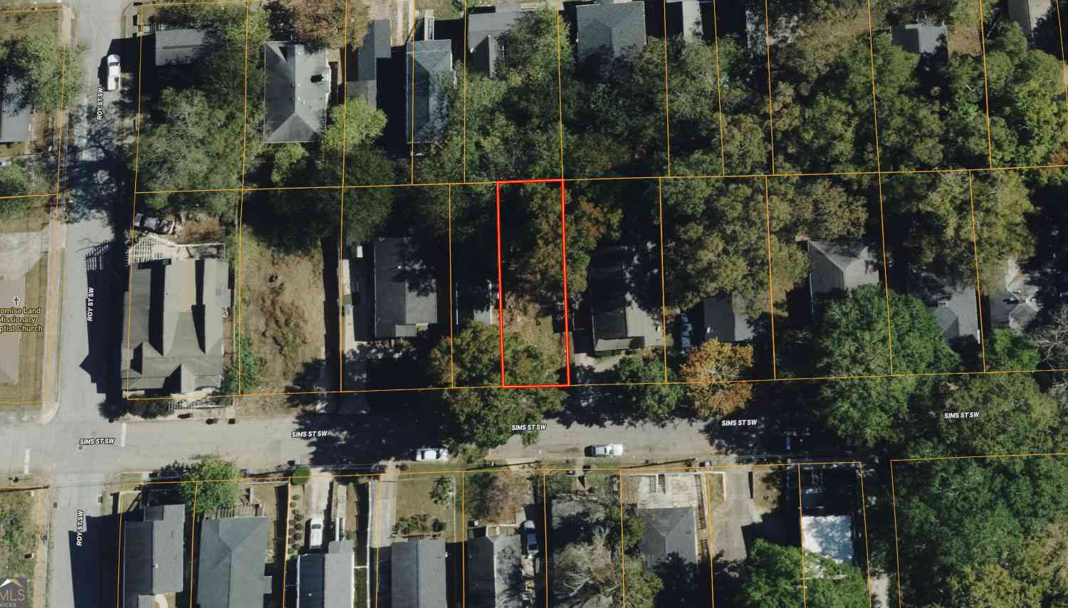 Vacant Land For Sale - 1148 Sims Street SW<br/> Fulton County, Atlanta, GA 30310