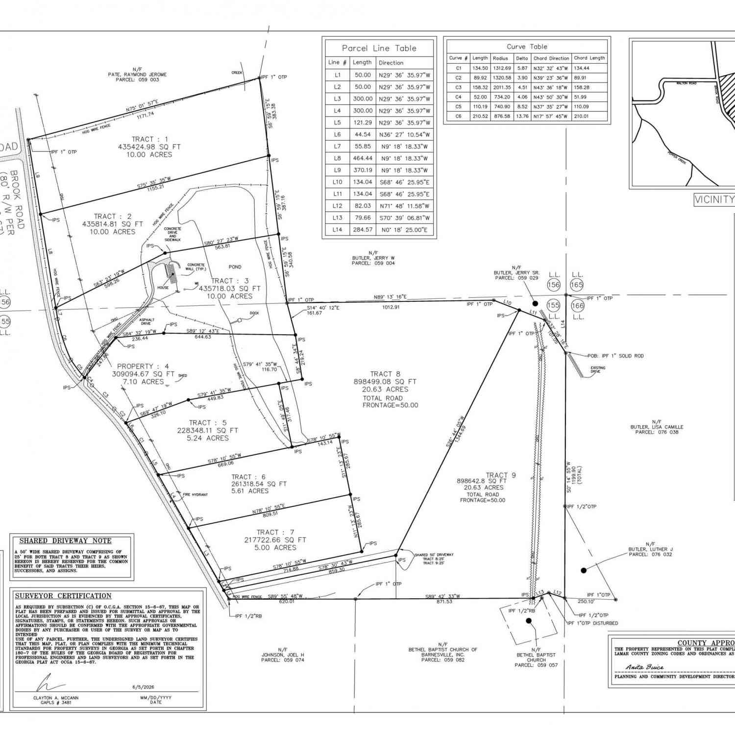 Vacant Land For Sale - Brook Road<br/> Barnesville, GA 30204