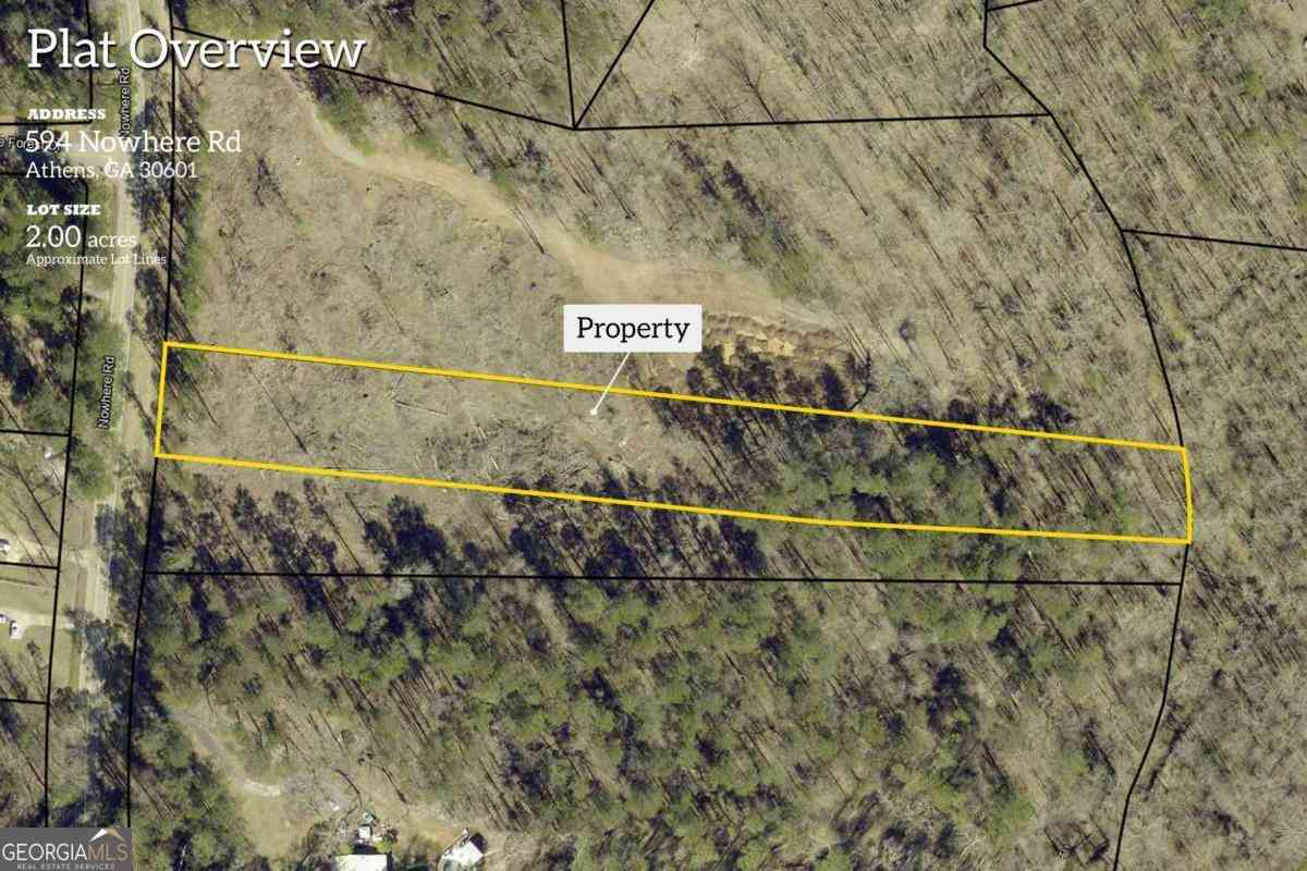Vacant Land For Sale - 594 Nowhere Road<br/> Athens, GA 30601