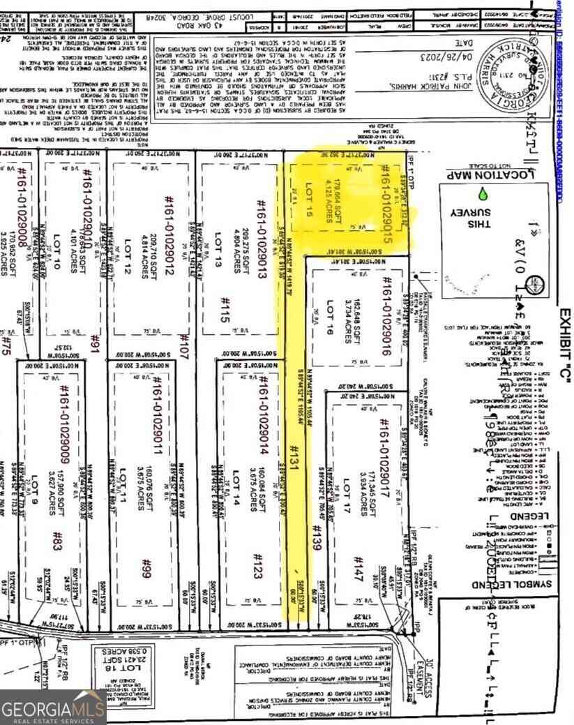 Vacant Land For Sale - 131 Oak Road #LOT 15<br/> Locust Grove, GA 30248