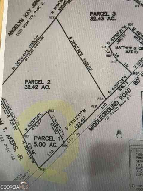 Vacant Land For Sale - Middle Ground Road<br/> Statesboro, GA 30461