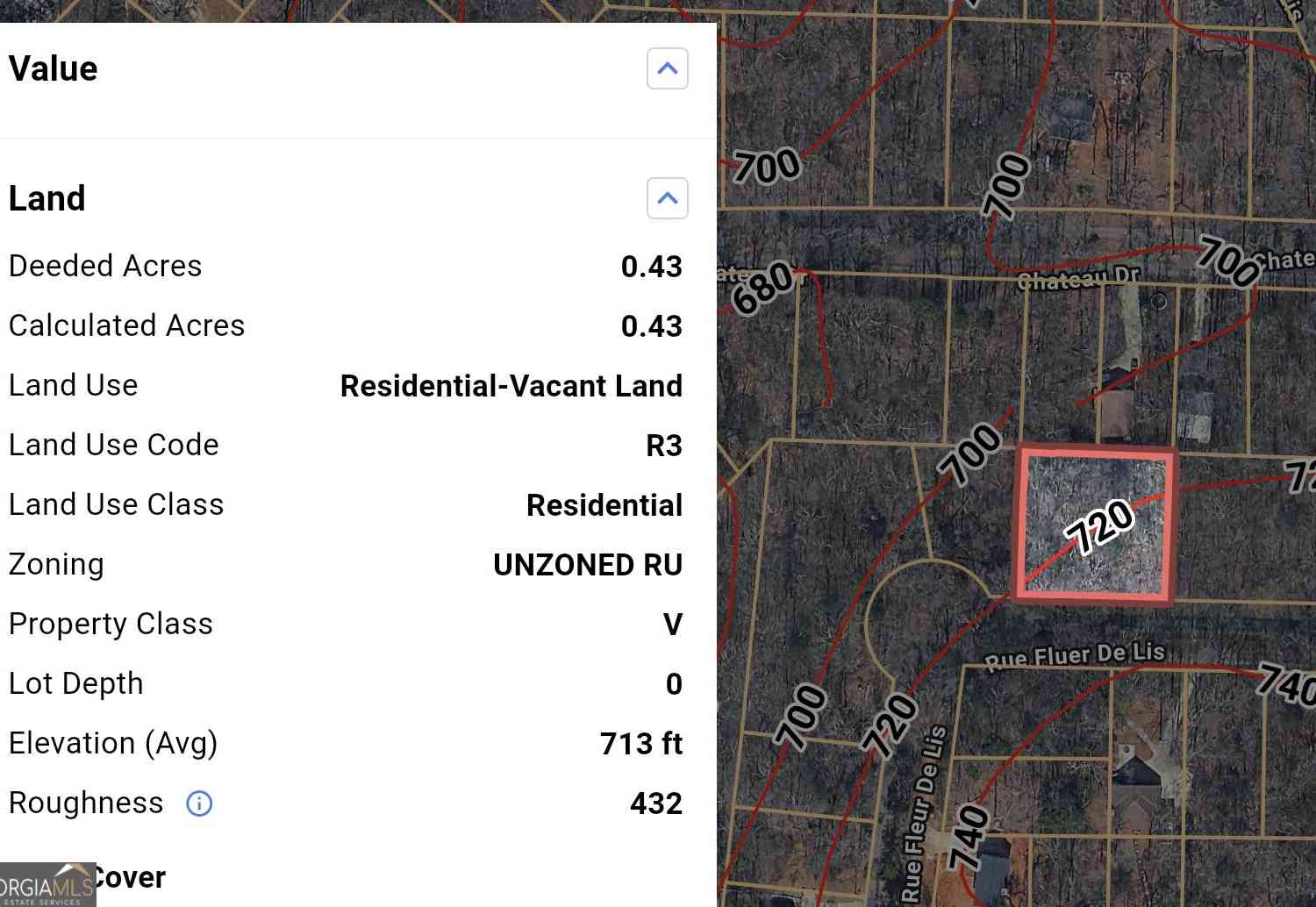 Vacant Land For Sale - LOT 92 Rue Fieur De Lis<br/> Lavonia, GA 30553