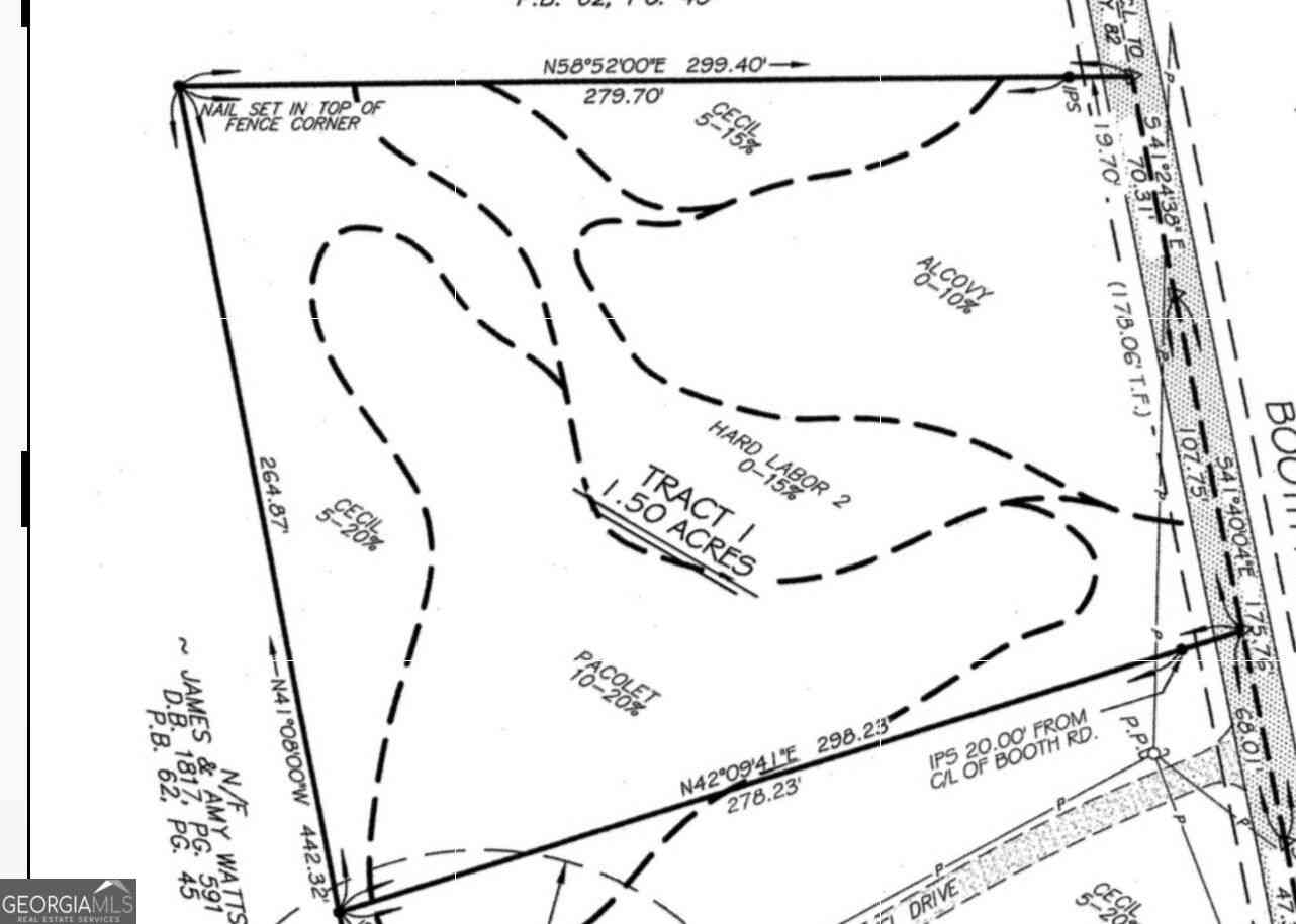 Vacant Land For Sale - Booth Road<br/> Barrow County, statham, GA 30666