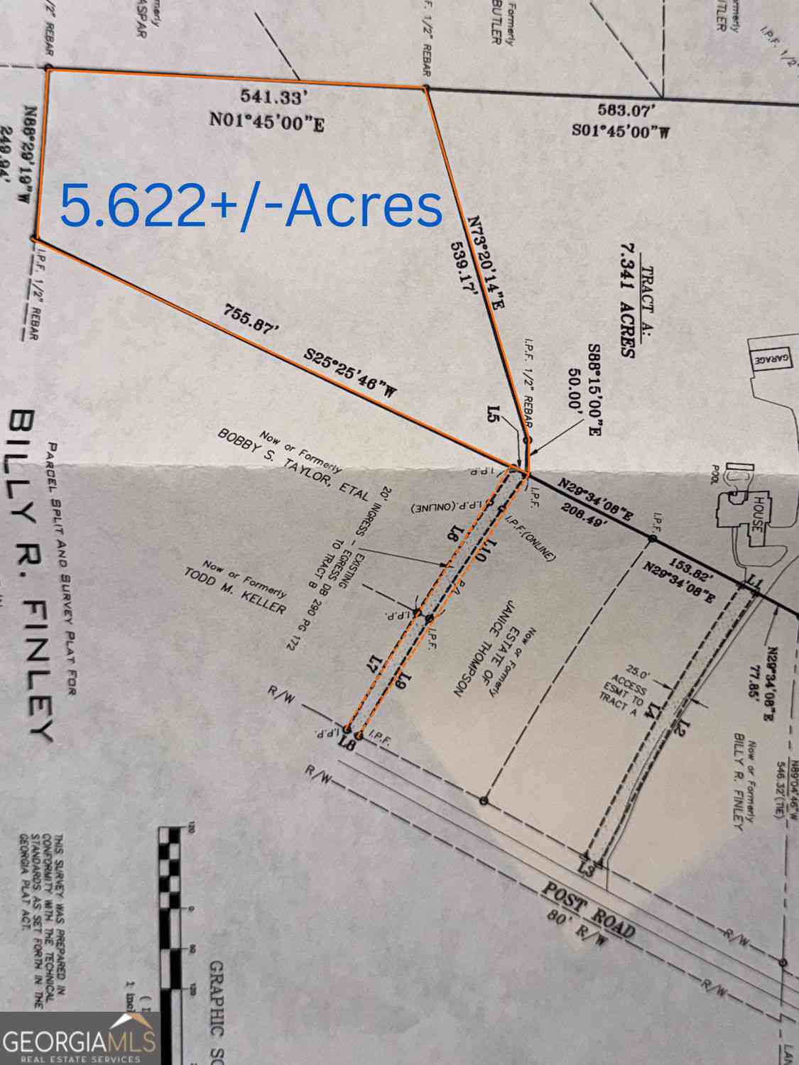 Vacant Land For Sale - Post Road<br/> Douglas County, Winston, GA 30187
