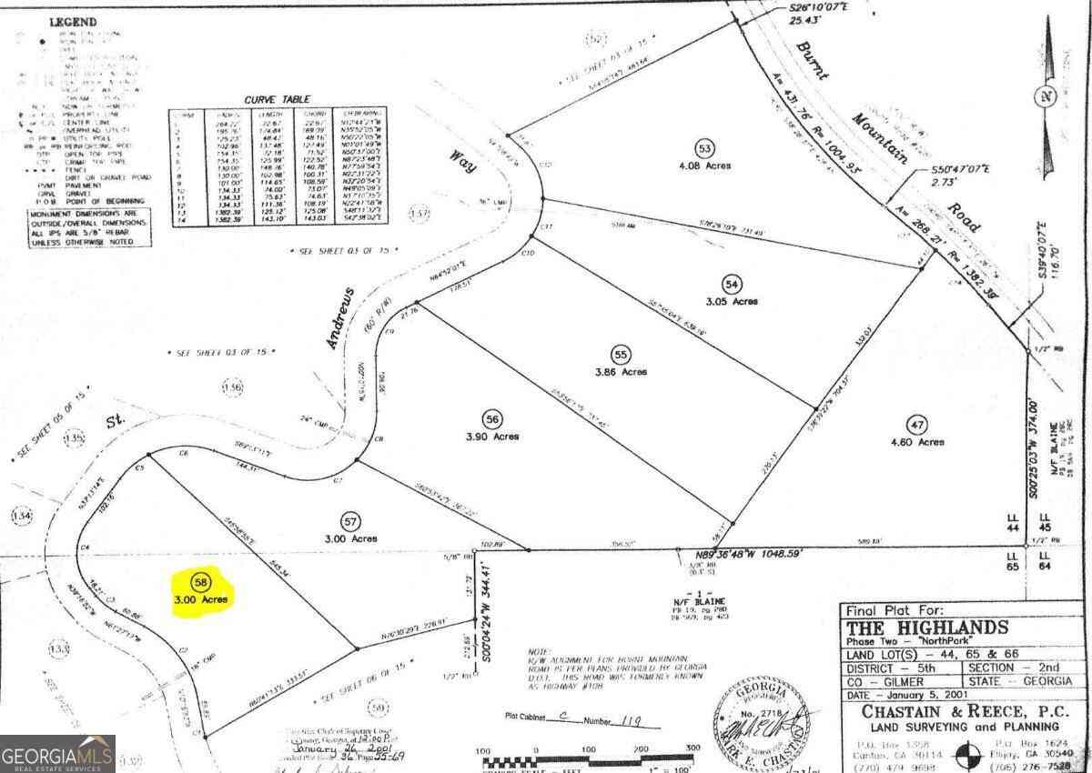 Vacant Land For Sale - 58 Saint Andrews Way<br/> Ellijay, GA 30536