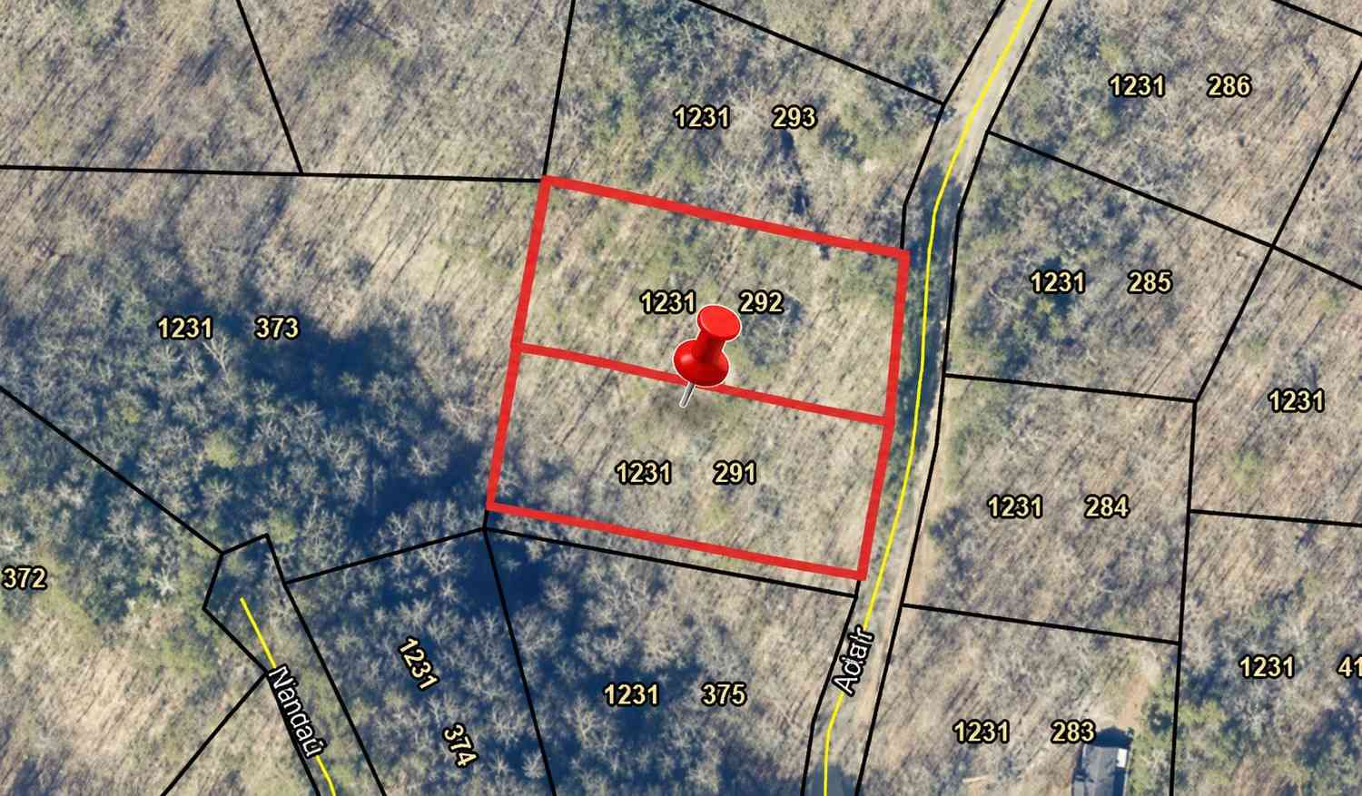 Vacant Land For Sale - 291 & 292 Adair Drive<br/> Ranger, GA 30734