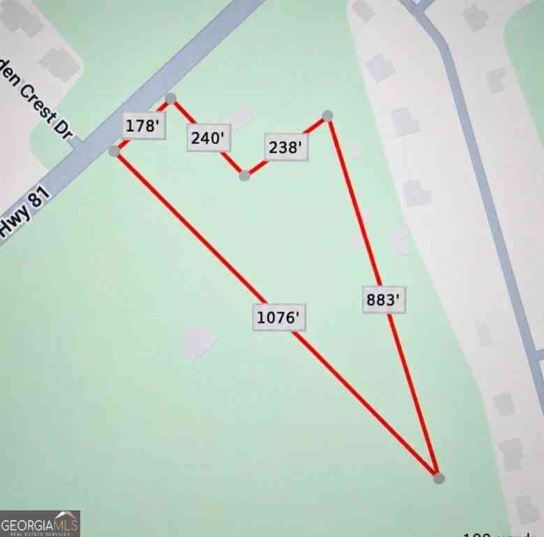 Vacant Land For Sale - 8275 Highway 81<br/> Bethlehem, GA 30620