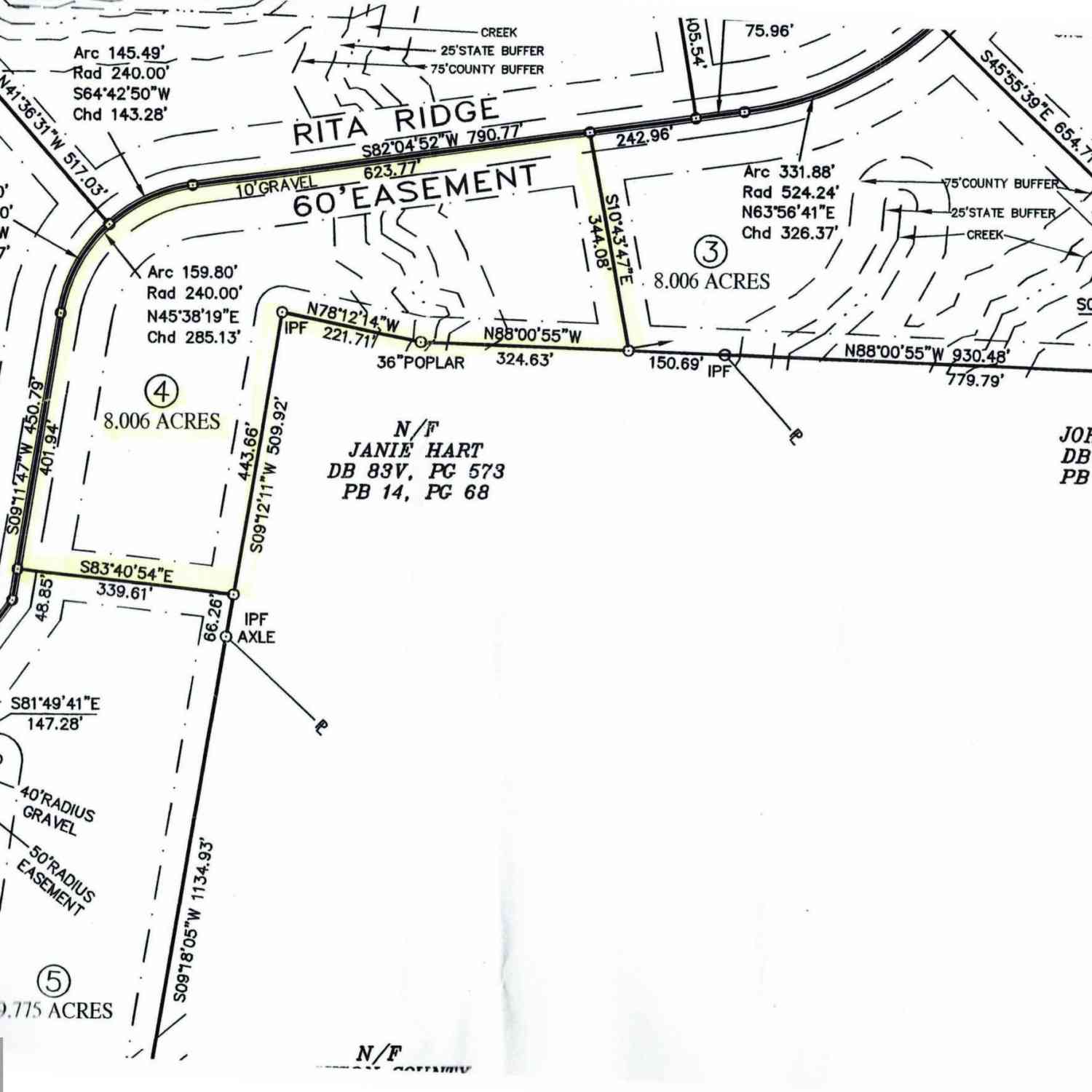 Vacant Land For Sale - LOT #4 Rita Ridge<br/> Jefferson, GA 30549
