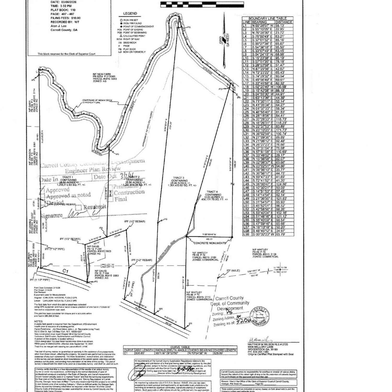 Vacant Land For Sale - W Hwy 166<br/> Bowdon, GA 30108