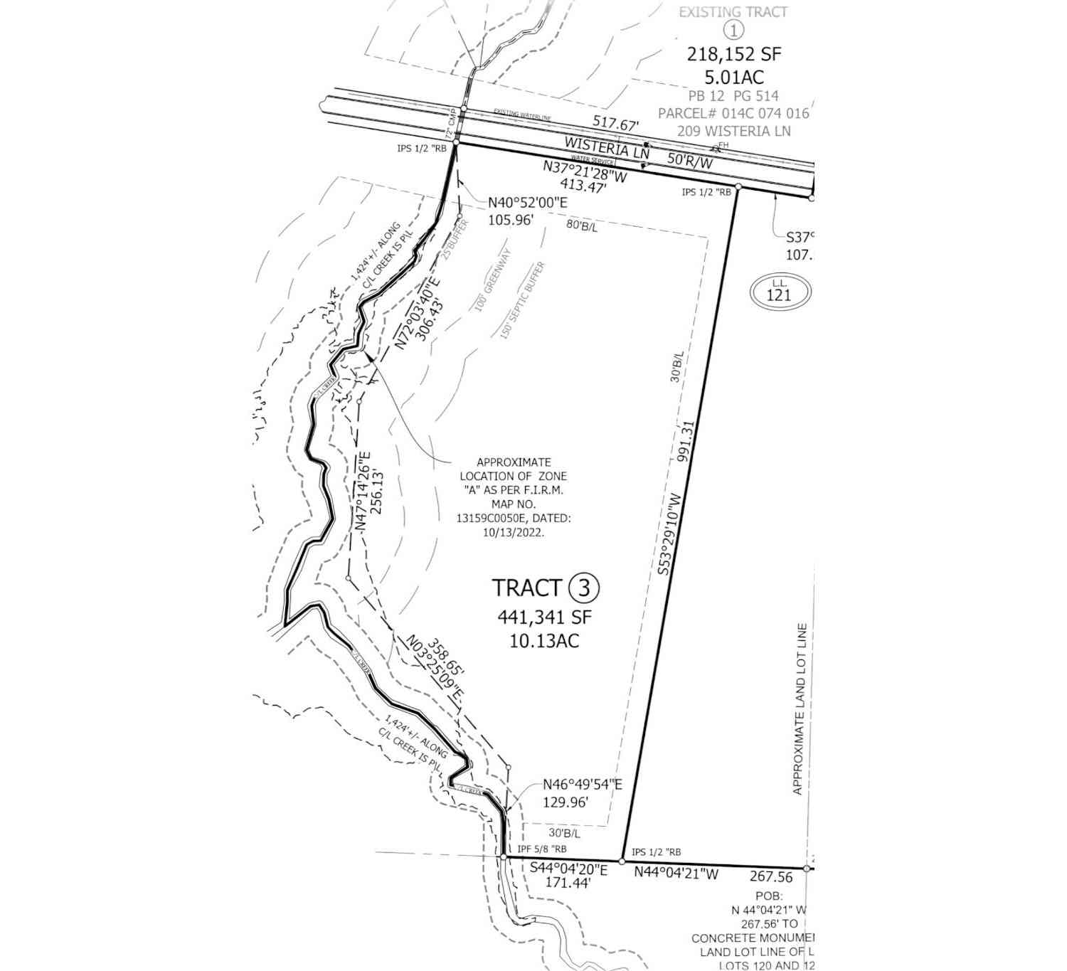 Vacant Land For Sale - 220 Wisteria Lane<br/> Mansfield, GA 30055