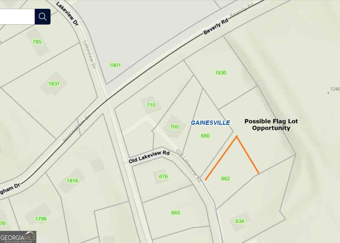 Vacant Land For Sale - 662 Old Lakeview Road<br/> Gainesville, GA 30501