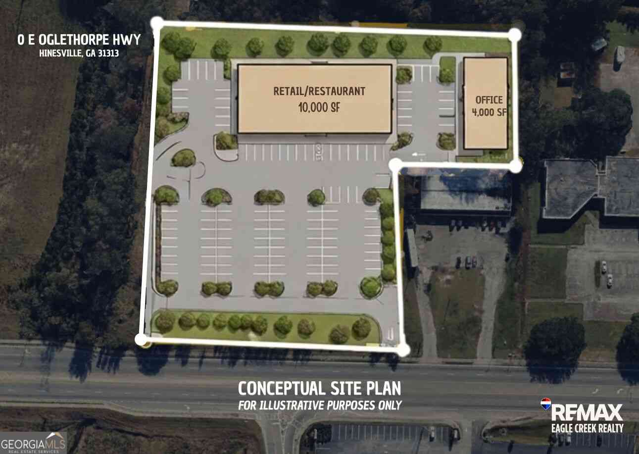 Vacant Land For Sale - E Oglethorpe Highway<br/> Liberty County, Hinesville, GA 31313