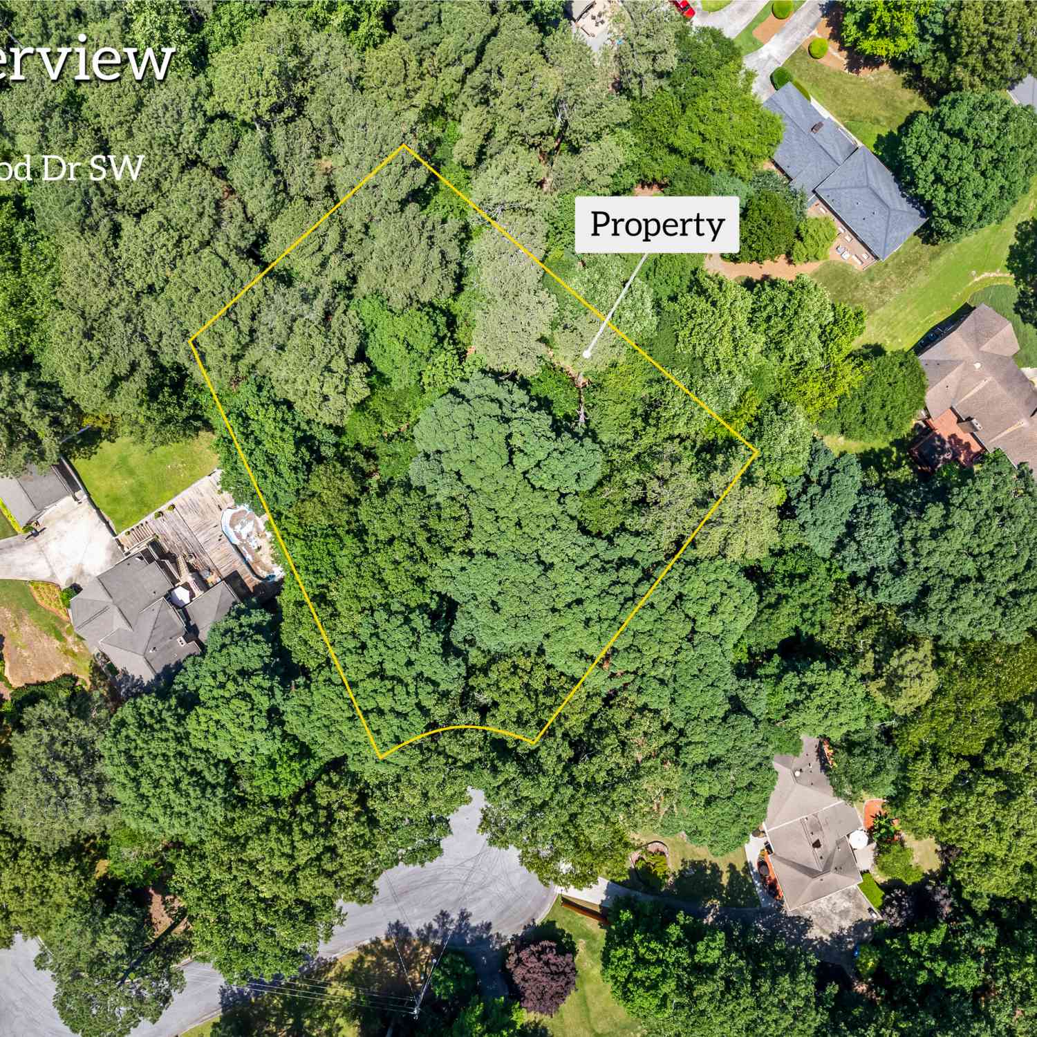 Vacant Land For Sale - 5018 Castlewood Drive SW<br/> Lilburn, GA 30047