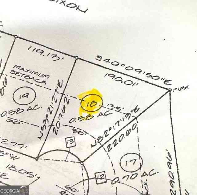 Vacant Land For Sale - LOT 18 Old Mill Way<br/> Statesboro, GA 30461