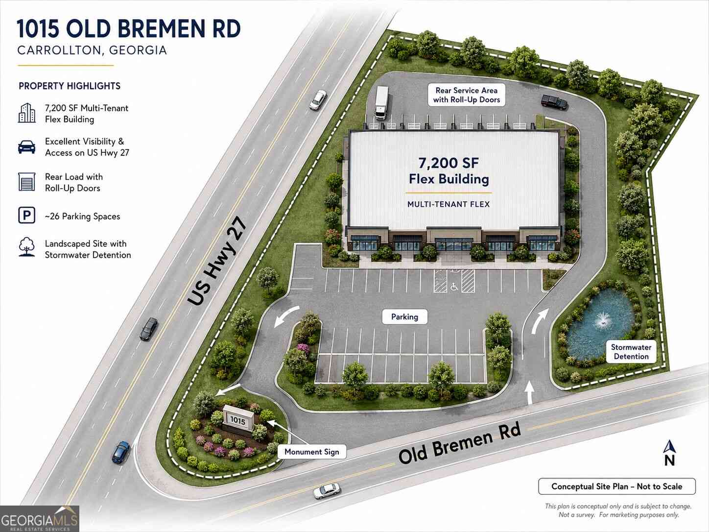 Vacant Land For Sale - 1015 Old Bremen Road<br/> Carroll County, Carrollton, GA 30117