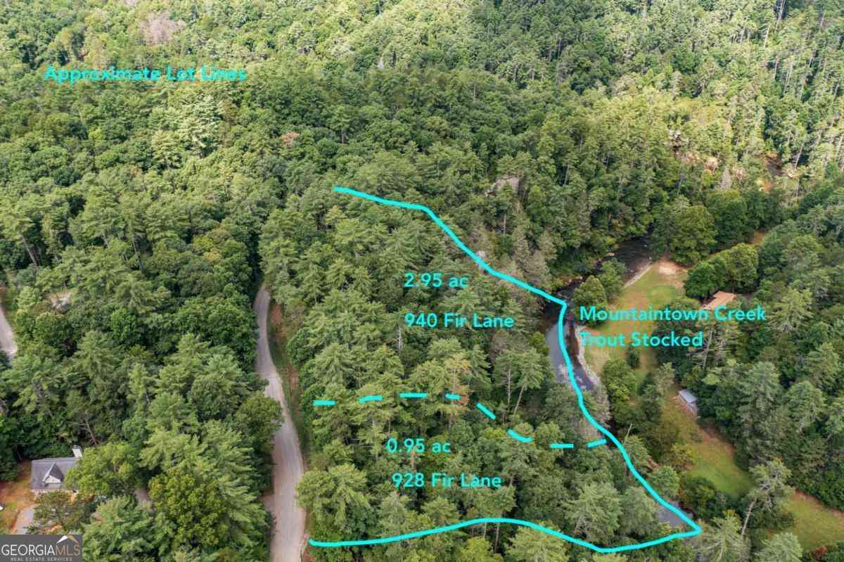 Vacant Land For Sale - 928 Fir Lane #3624<br/> Gilmer County, Ellijay, GA 30540
