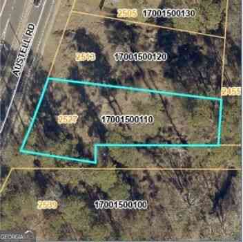 Vacant Land For Sale - 2527 Austell Road SW<br/> Cobb County, Marietta, GA 30008