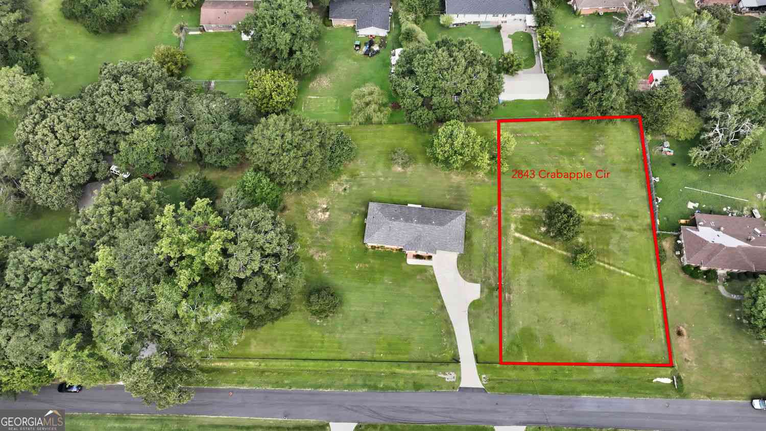 Vacant Land For Sale - 2843 Crabapple Circle<br/> Dacula, GA 30019