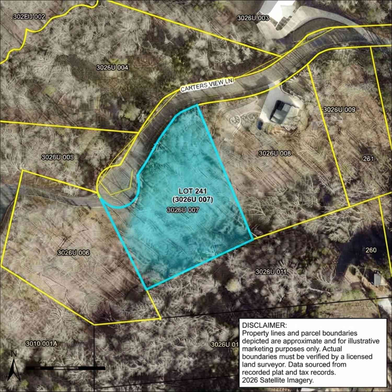 Vacant Land For Sale - LOT 241 Carters View Lane<br/> Ellijay, GA 30540