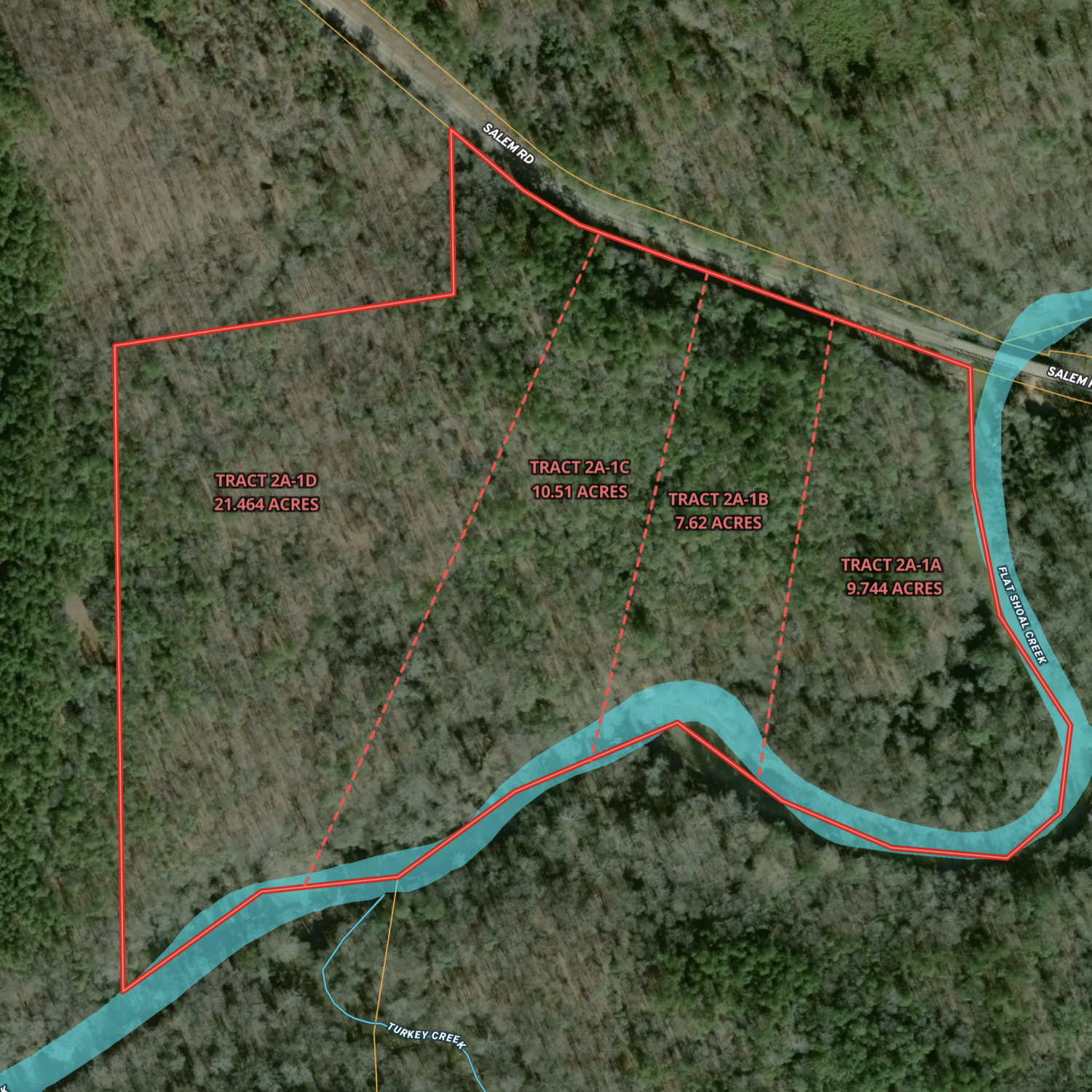 Vacant Land For Sale - TRACT 2A1-A Salem Road<br/> Lagrange, GA 30241