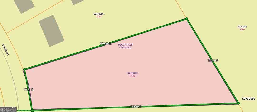 Vacant Land For Sale - 3535 Spring Drive<br/> Atlanta, GA 30360