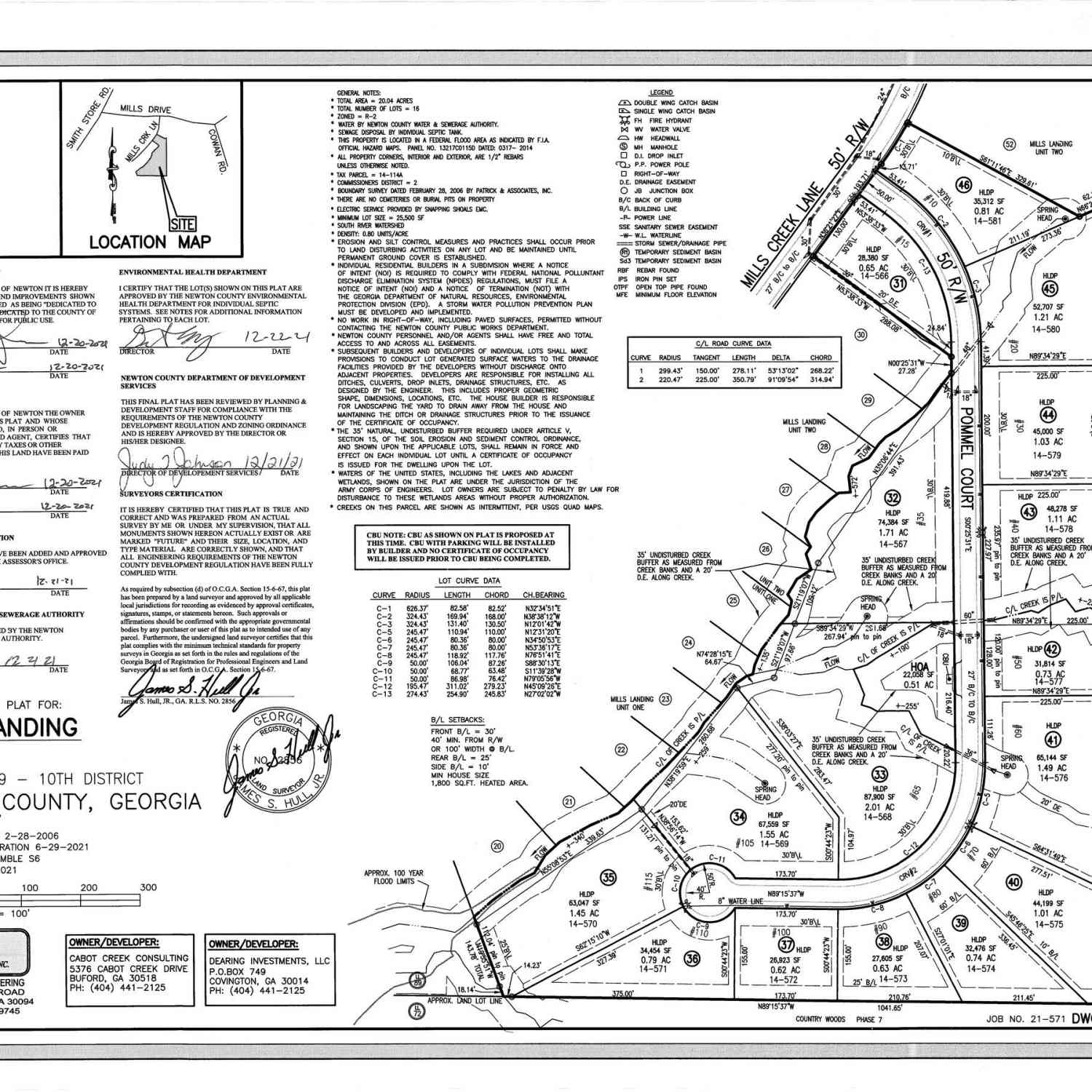 Vacant Land For Sale - UNIT 3 Mills Creek Lane<br/> Covington, GA 30016