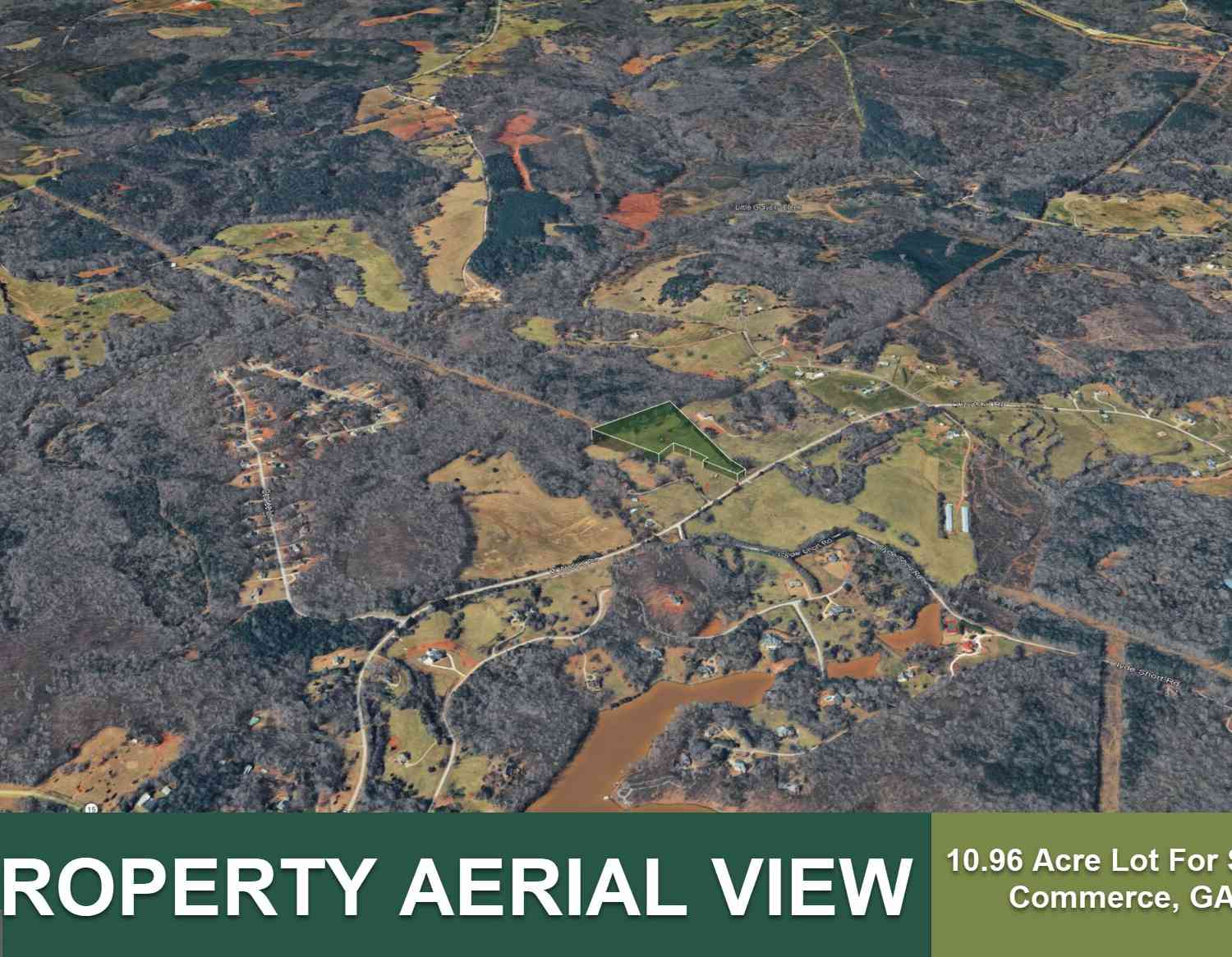Vacant Land For Sale - 1958 B Wilson Road<br/> Jackson County, Commerce, GA 30529