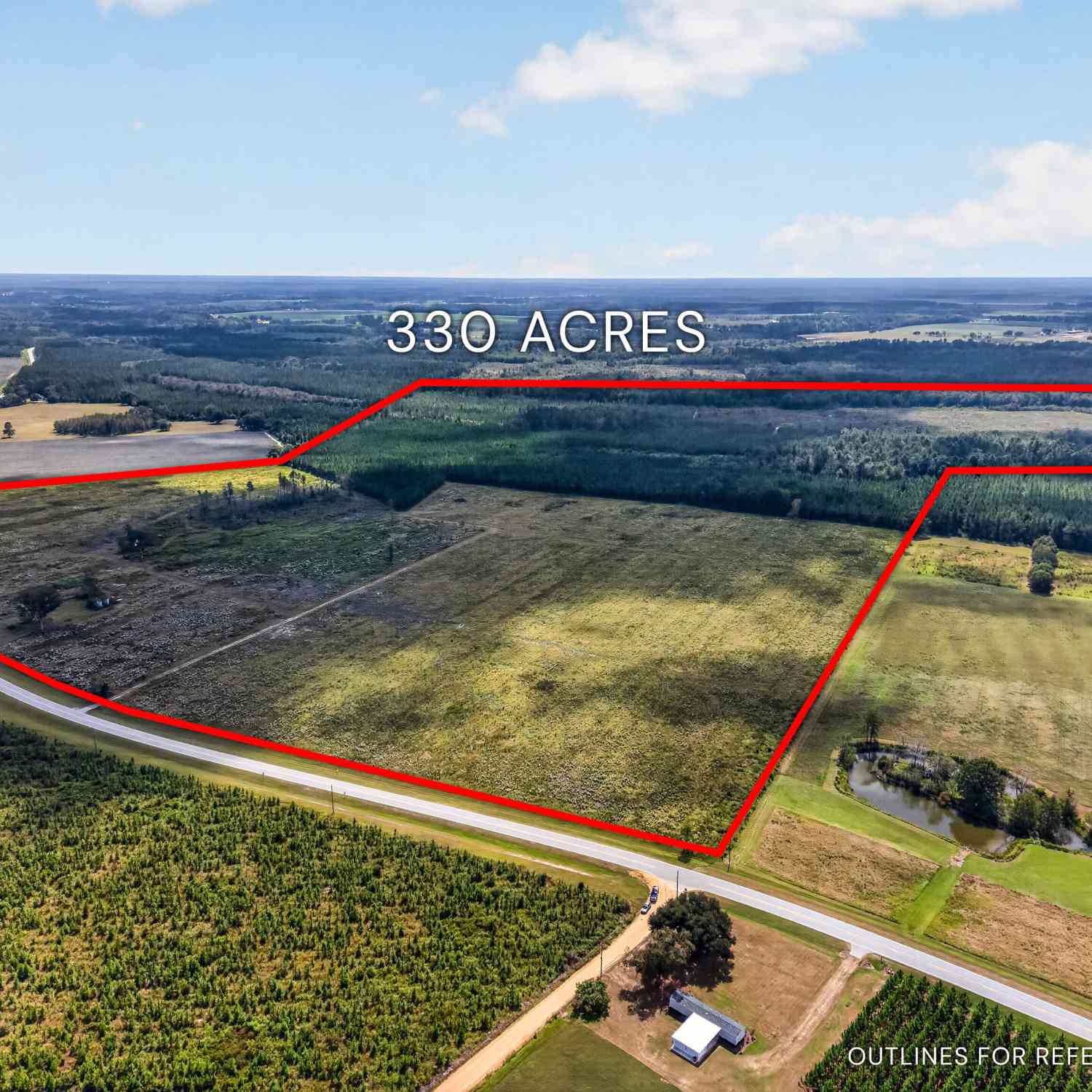 Vacant Land For Sale - TRACT 1 Highway 203<br/> Pierce County, Blackshear, GA 31516