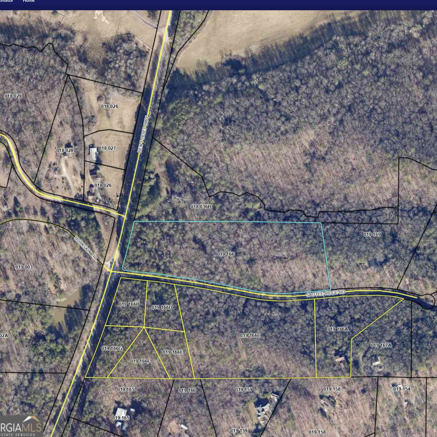 Vacant Land For Sale - Sautee Ridge Road #TRACT 1<br/> Clarkesville, GA 30523