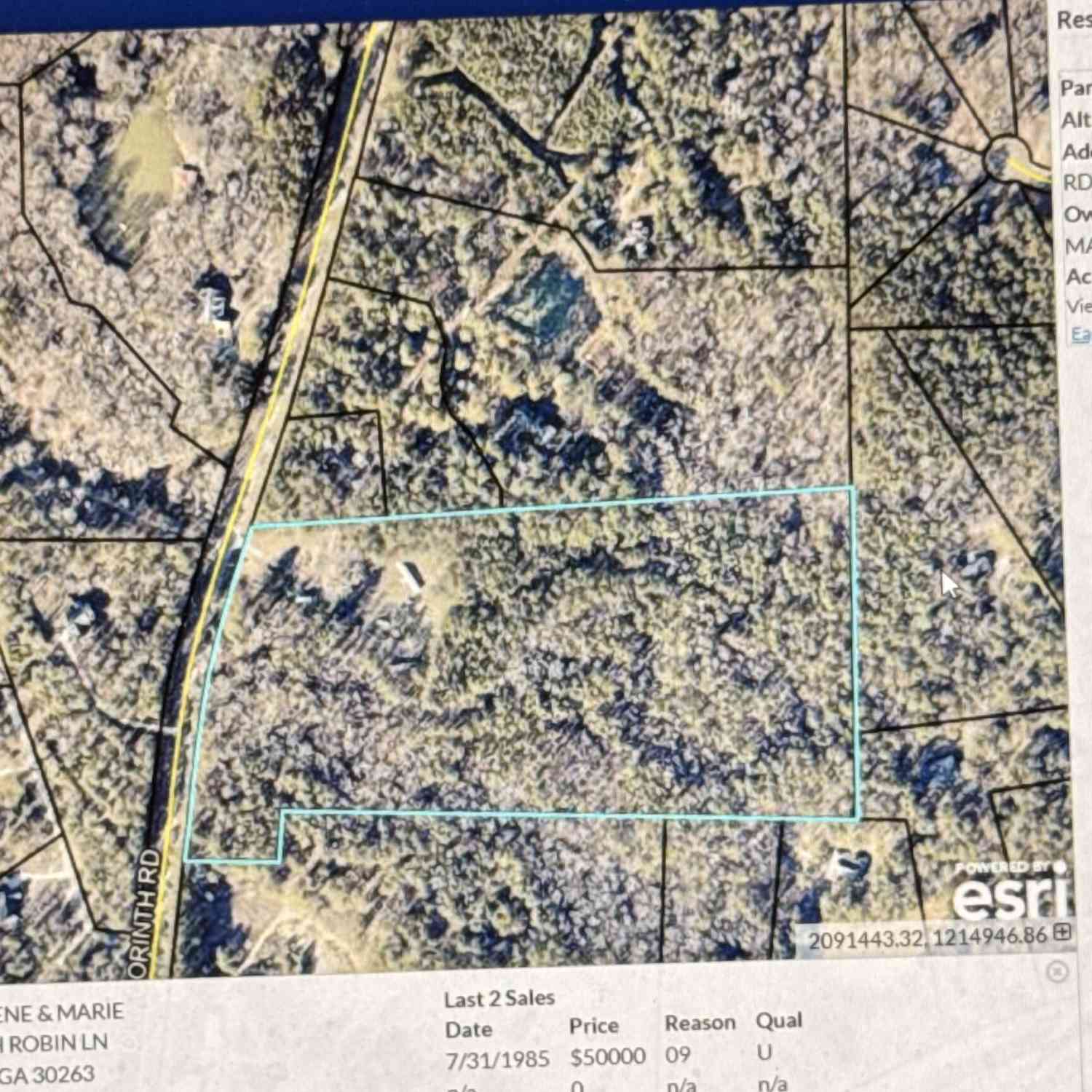 Vacant Land For Sale - 928 Old Corinth Road<br/> Newnan, GA 30263
