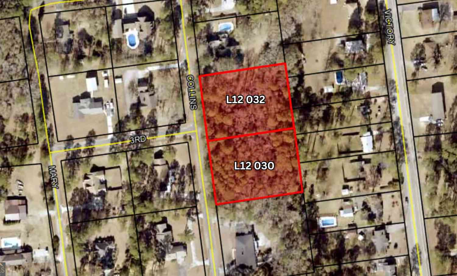 Vacant Land For Sale - 00 Collins St<br/> Toombs County, Lyons, GA 30436