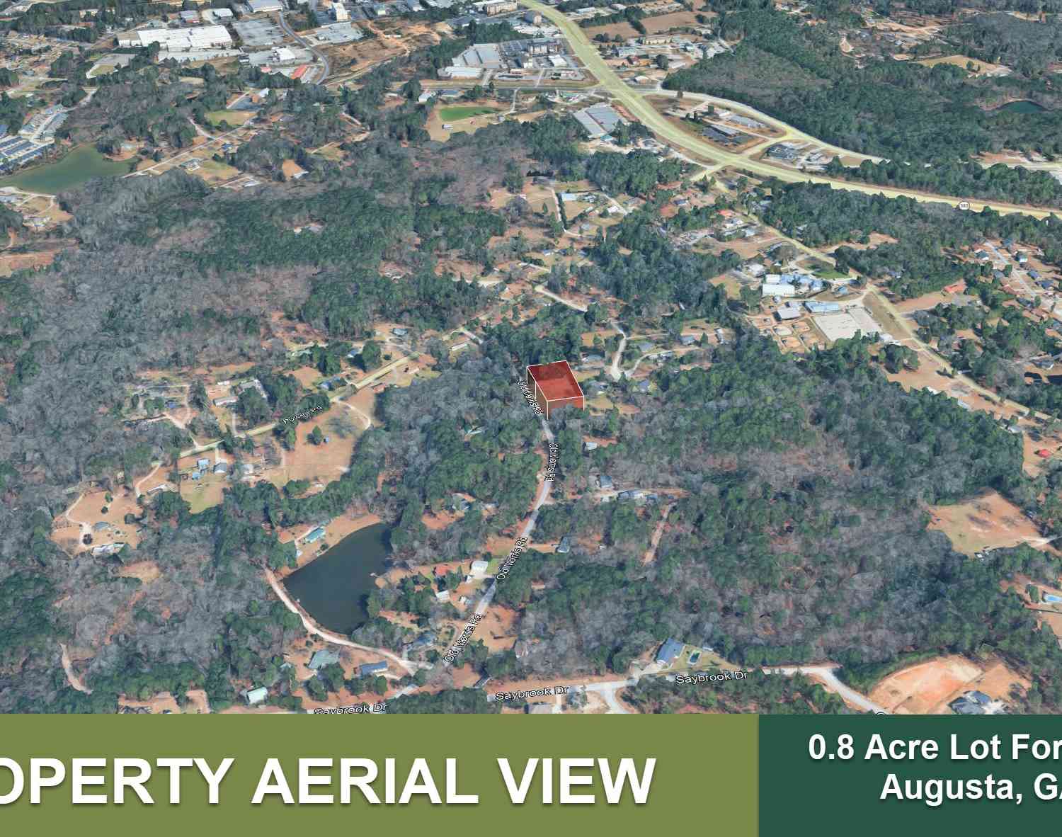 Vacant Land For Sale - 2908 Old Morris Road<br/> Augusta, GA 30909