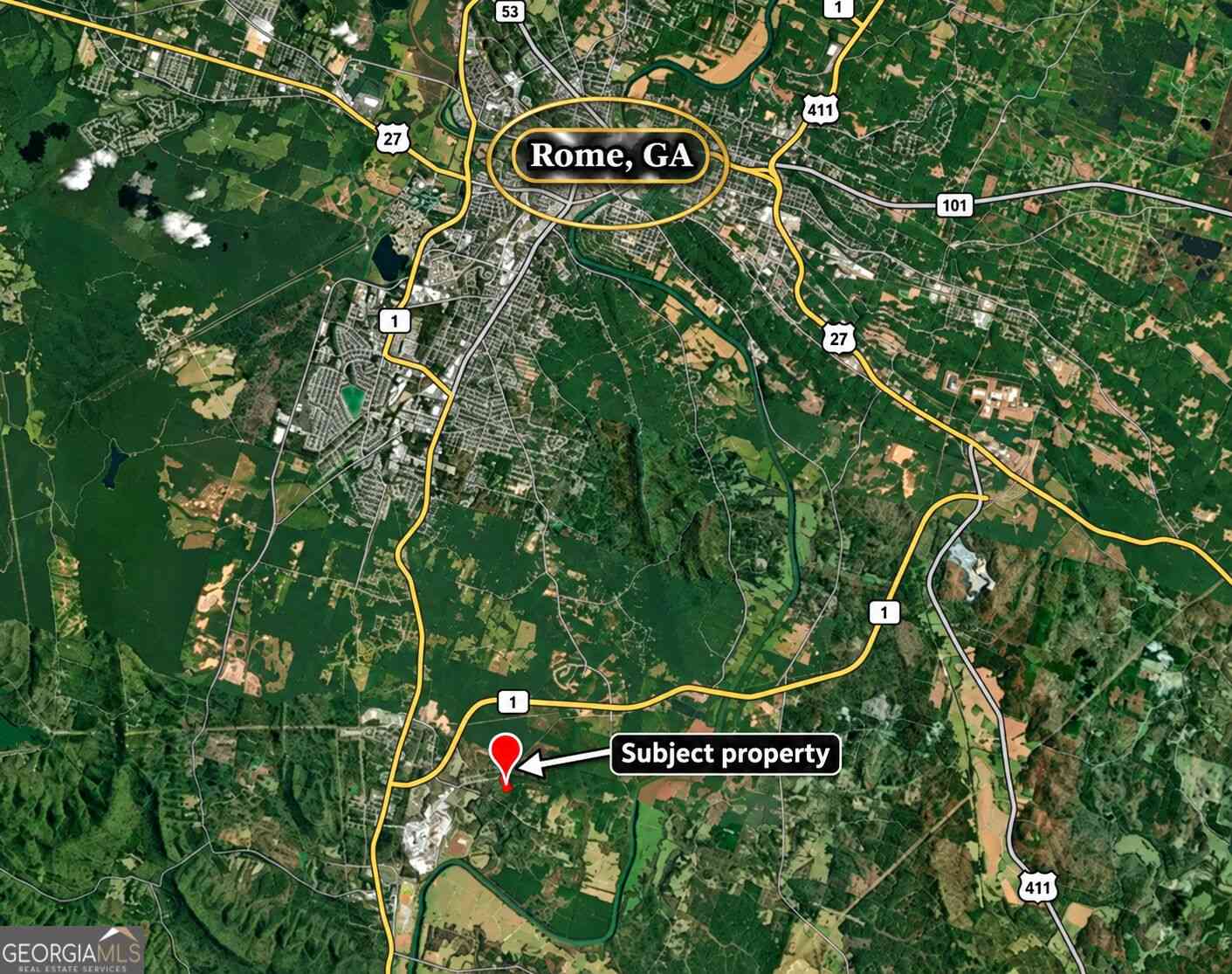Vacant Land For Sale - Mays Bridge Road<br/> Rome, GA 30165
