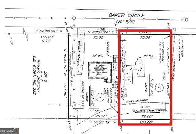 Vacant Land For Sale - Baker Cir NW<br/> Atlanta, GA 30318