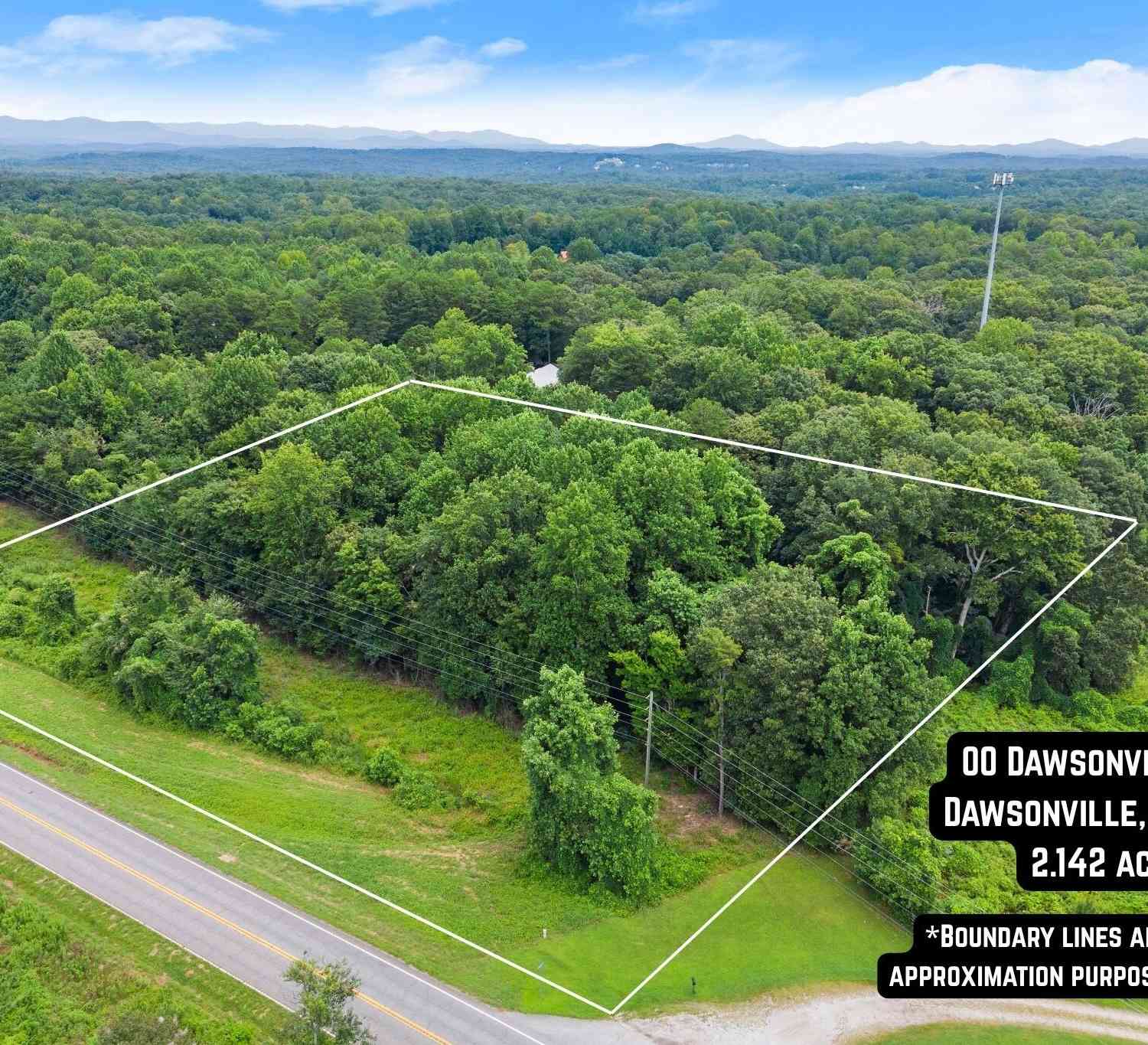 Vacant Land For Sale - Dawsonville Hwy Tract 2a<br/> Dawsonville, GA 30534