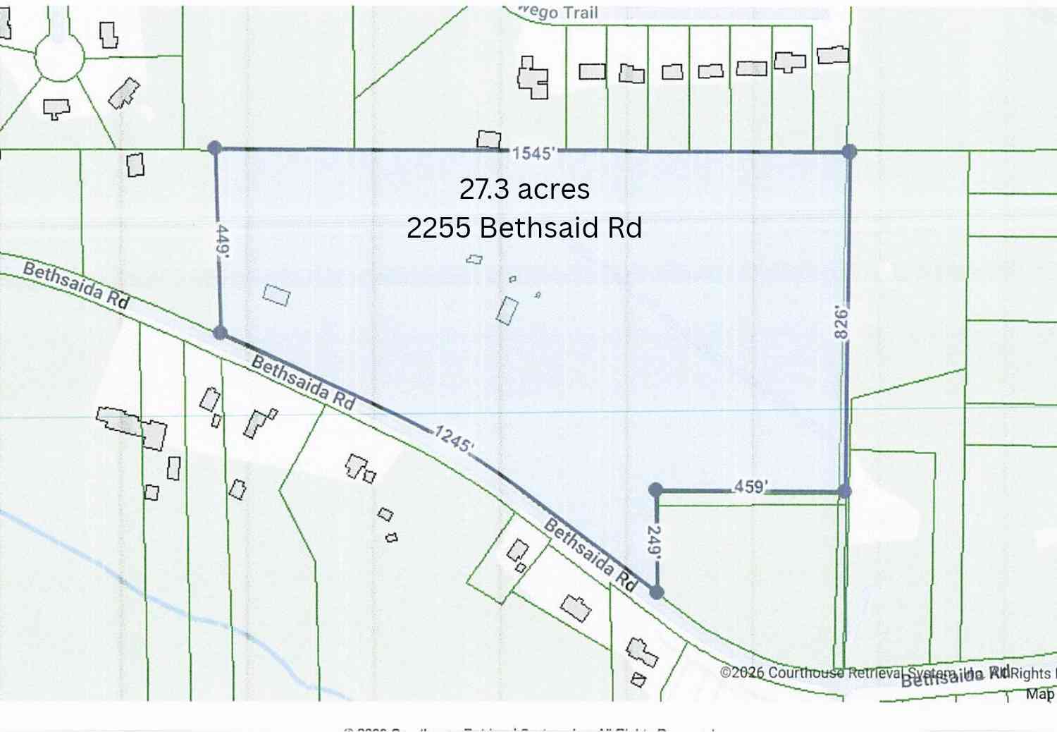 Vacant Land For Sale - 2255 Bethsaida Road<br/> Riverdale, GA 30296