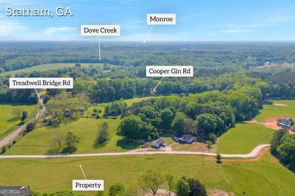 Vacant Land For Sale - Treadwell Bridge Road<br/> Oconee County, Statham, GA 30666