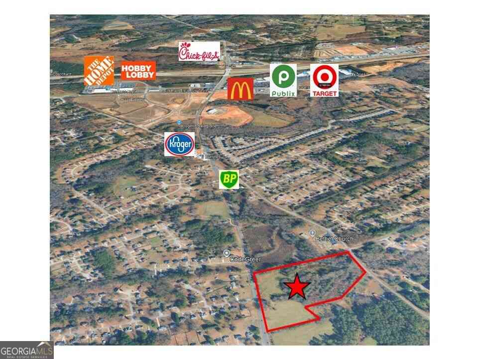 Vacant Land For Sale - 1192 Loganville Highway<br/> Bethlehem, GA 30620