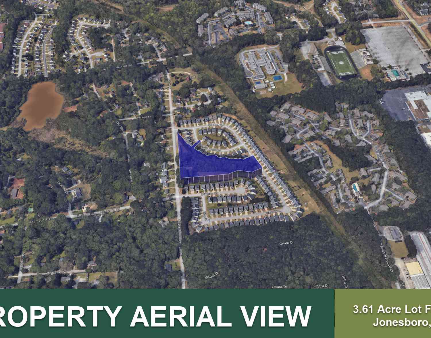 Vacant Land For Sale - 1154 Ohara Drive<br/> Jonesboro, GA 30236