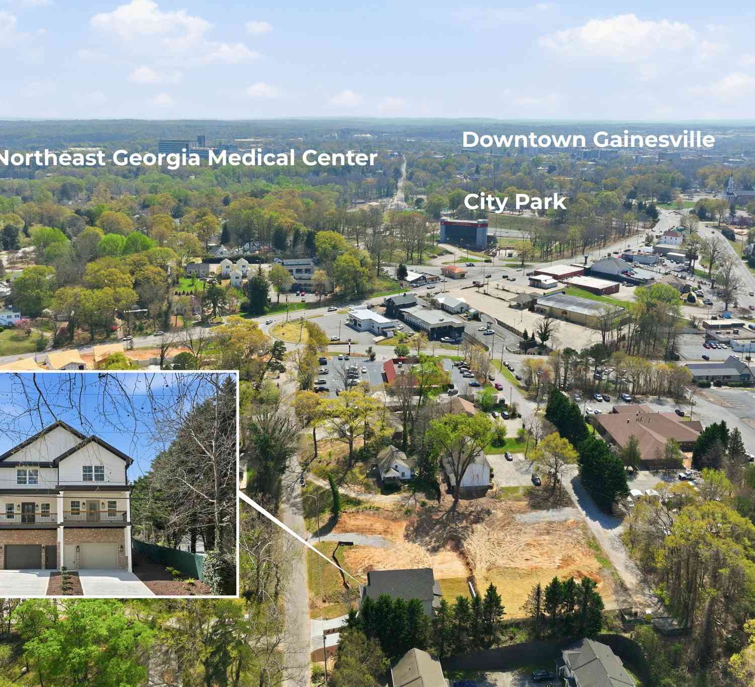 Townhouse For Sale - 1121 Riverside Terrace<br/> Gainesville, GA 30501