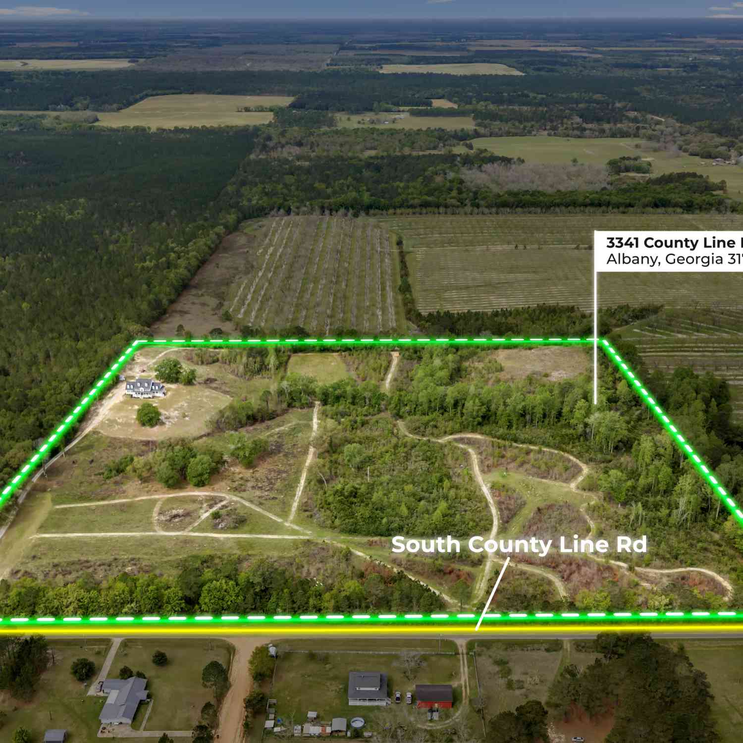 Homes For Sale - 3341 Worth Co Line Road<br/> Albany, GA 31705