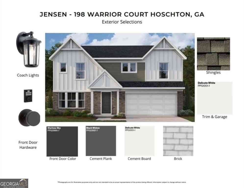 Homes For Sale - 198 Warrior Court<br/> Jackson County, Hoschton, GA 30548
