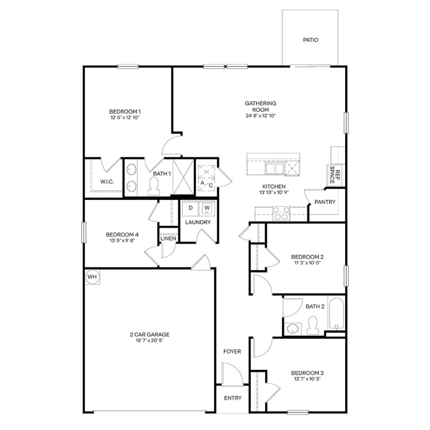Homes For Sale - 109 Canopy Crossing<br/> Kingsland, GA 31548