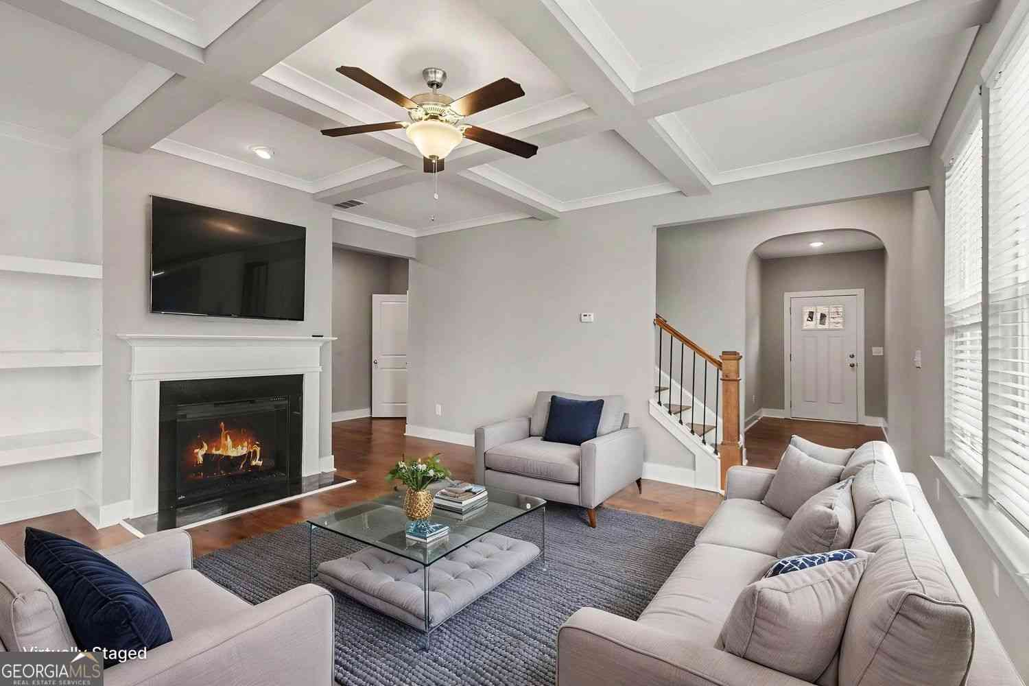 Townhouse For Sale - 7666 Squire Court<br/> Fairburn, GA 30213