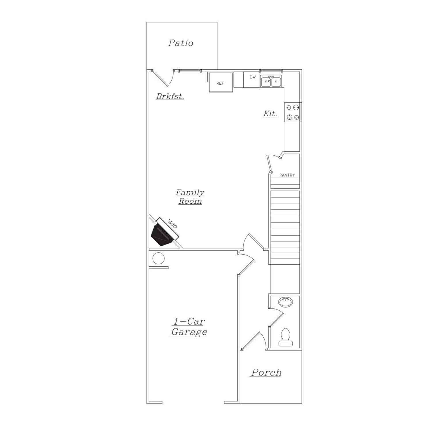 Townhouse For Sale - 275 Turtle Creek Drive<br/> Winder, GA 30680