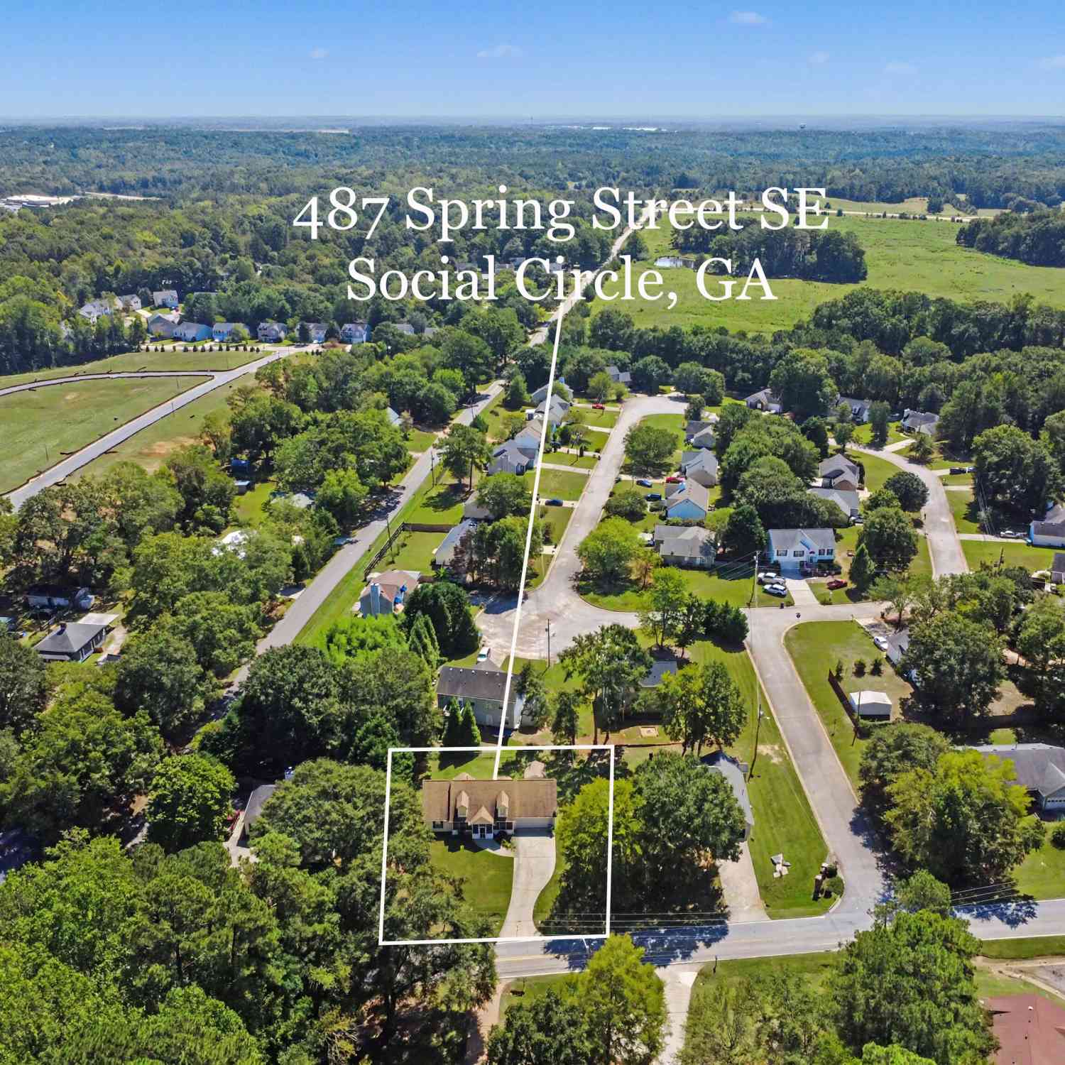 Homes For Sale - 487 Spring Street<br/> Social Circle, GA 30025