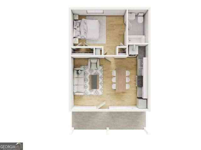 Apartment For Rent - 104 Cone Street #F<br/> Saint Marys, GA 31558