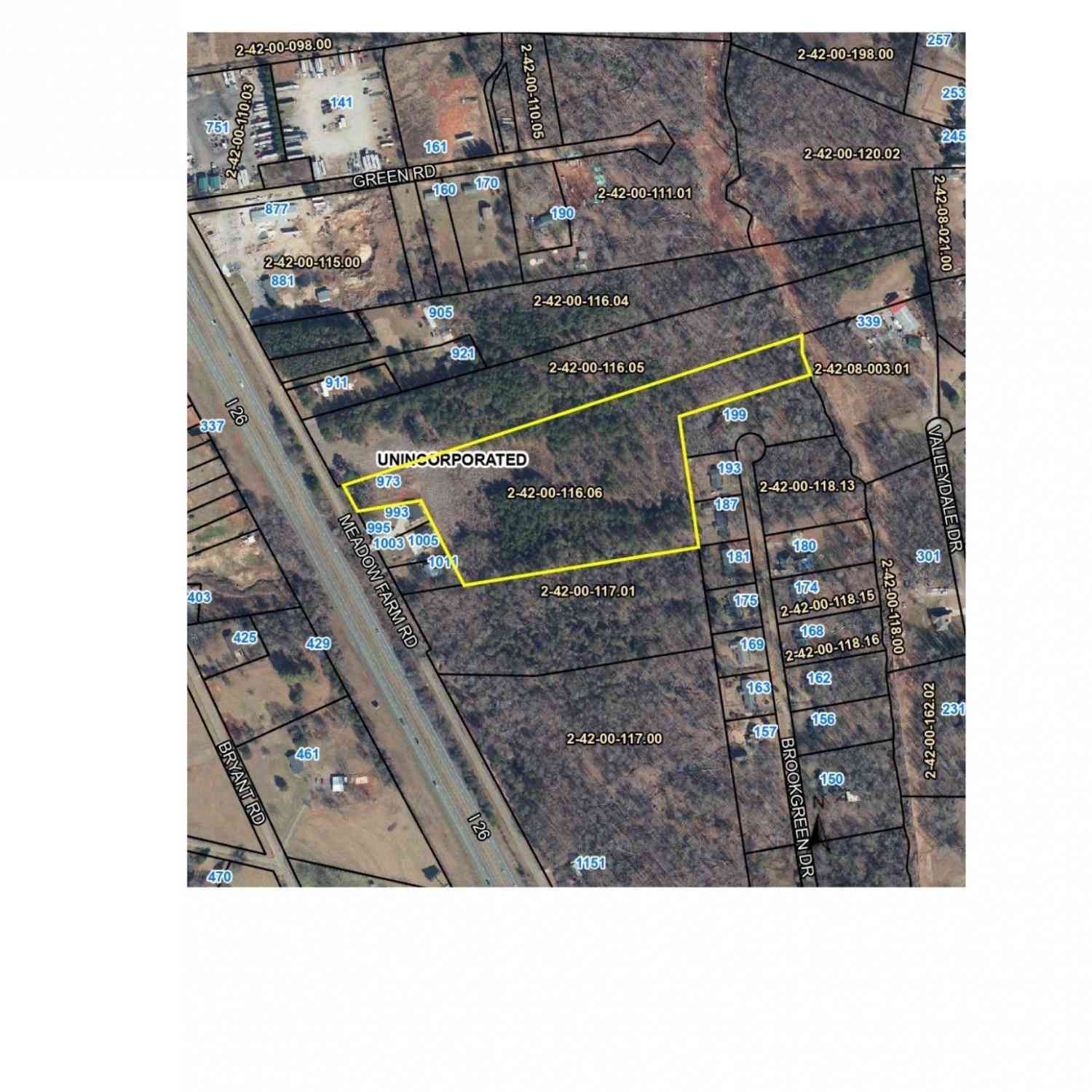 Vacant Land For Sale - 991 Meadow Farm<br/> Inman, SC 29349